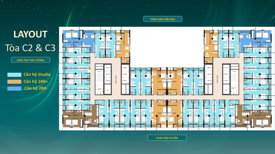 Mặt bằng dự án Sun Centro Town Hạ Long