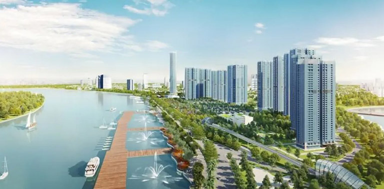 Chi tiết quy mô kiến trúc Vinhomes Hạ Long Xanh - Hình dáng của một siêu đô thị hiện đại