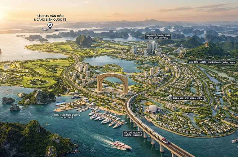 Tiềm năng đầu tư Vin Hạ Long Xanh : Khi những con số biết nói