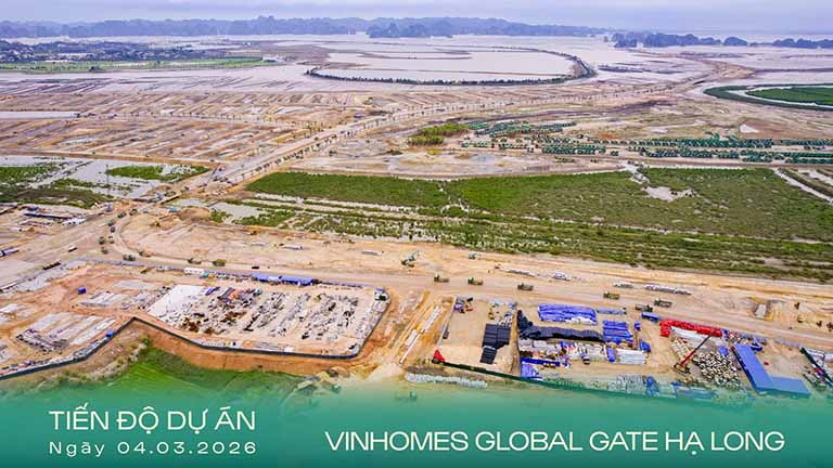 Tốc độ thi công “không tưởng” trên thực địa tại Vinhomes Hạ Long Xanh