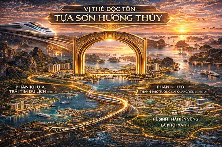 Quy hoạch “Đại lộ di sản”- Vinhomes Hạ Long Xanh có vị thế độc tôn