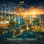 Vinhomes xác lập kỷ lục vô tiền khoáng hậu: 20.000 ha dự án mới bùng nổ/ 1 năm
