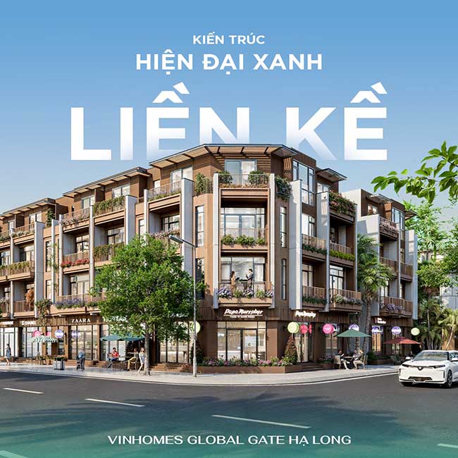 Chi tiết về các sản phẩm liền kề hiện đại tại Phân khu Châu Mỹ