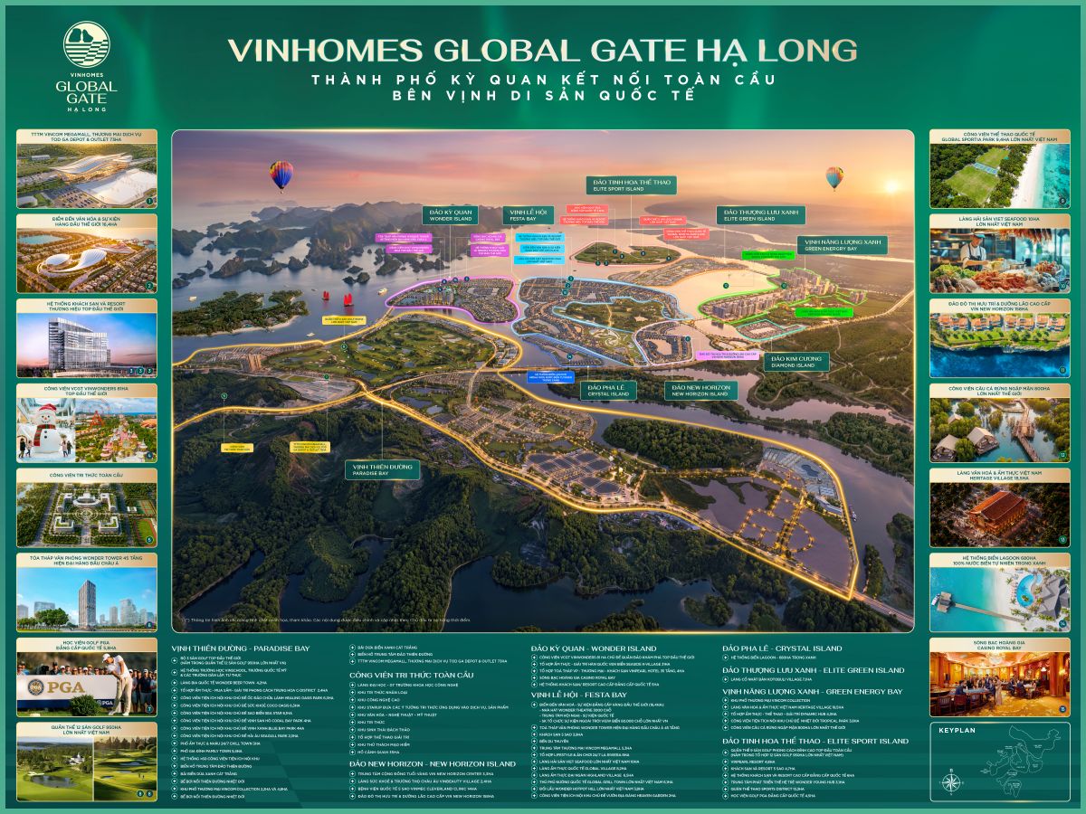 Hệ thống tiện ích Vinhomes Hạ Long Xanh
