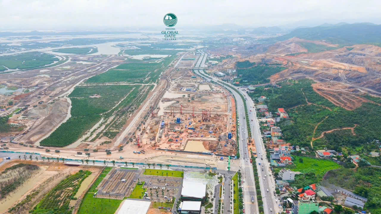 Tiến độ đại lộ nội khu và hạ tầng giao thông Tiến độ đại lộ nội khu và hạ tầng giao thông