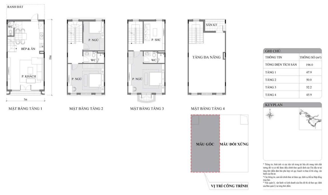 liền kề Vịnh Thiên Đường diện tích 60m2 Vin Hạ Long Xanh