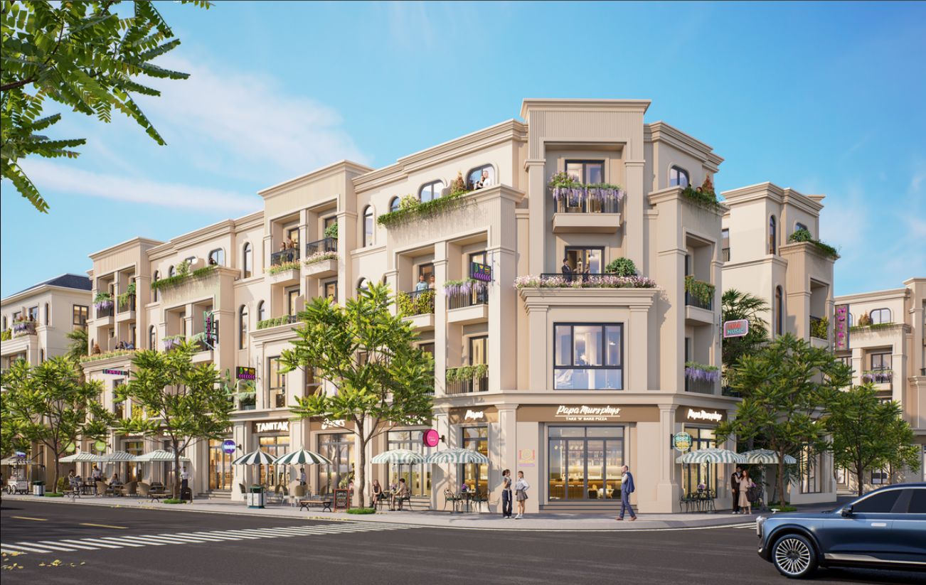 Tổng quan Nhà phố Shophouse Vịnh Thiên Đường Vinhomes Hạ Long Xanh