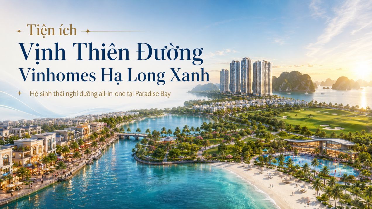 Tiện ích Vịnh Thiên Đường [Paradise Bay] Vin Hạ Long Xanh