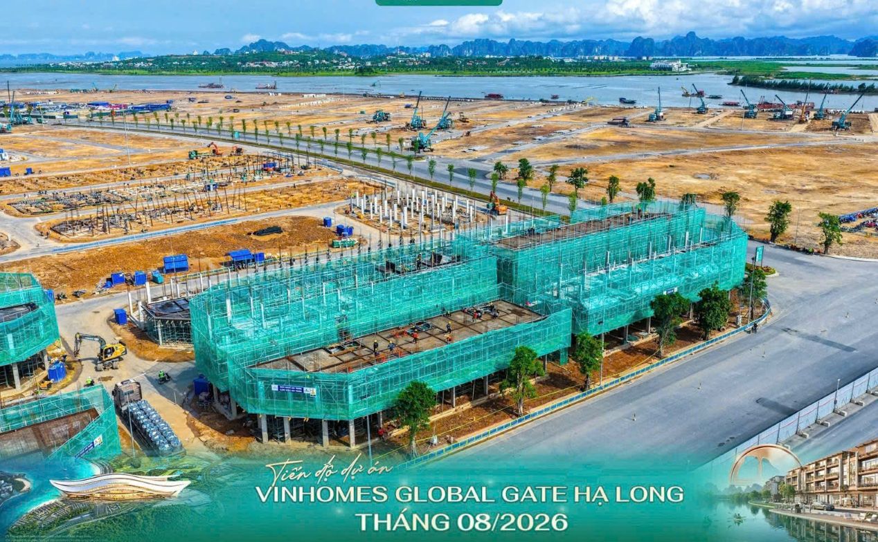tien do xay dung vinhomes ha long xanh thang 8 2026 22